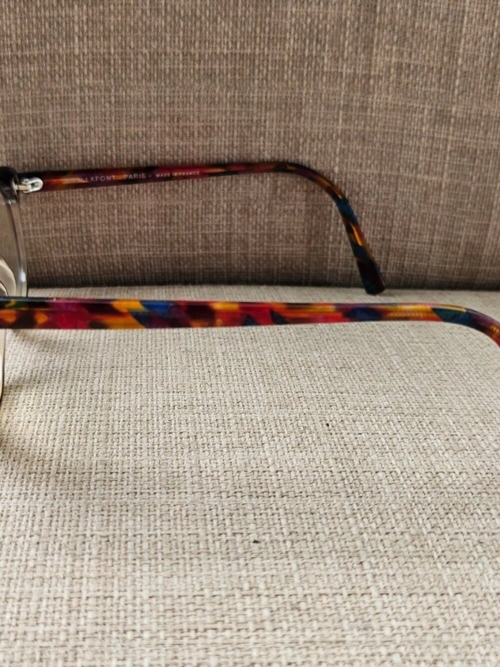 Jean Lafont Paris Women Eyeglasses CAPRI 675 Brown Tortoise Eyewear Made France - Picture 11 of 12
